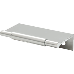 11/32 Inch Width Lynwood Crestview Finger Pull, Polished Chrome
