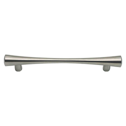Fluted 5-1/16 Inch Center to Center Stainless Steel Cabinet Pull