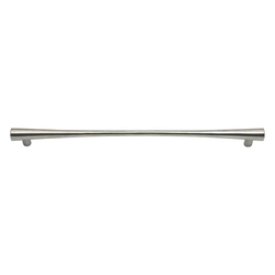 Fluted 11-5/16 Inch Center to Center Stainless Steel Cabinet Pull