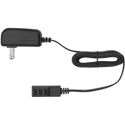  Tresco 12V/6W Wall Mount Plug-In Constant Current LED Power Supply with 3-Way Distributor, Black 