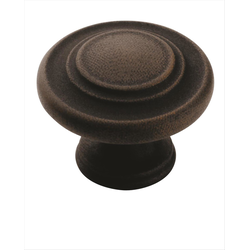Inspirations 1-5/16 Inch Diameter Antique Rust Cabinet Knob