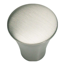 Fluted 7/8 Inch Diameter Stainless Steel Cabinet Knob