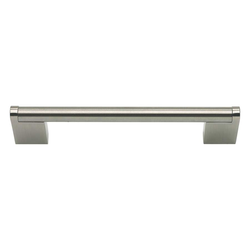Round 5-1/16 Inch Center to Center Stainless Steel Cabinet Pull