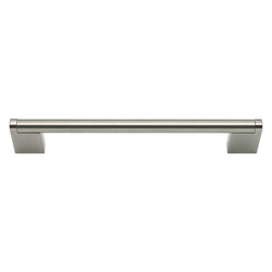 Round 6-5/16 Inch Center to Center Stainless Steel Cabinet Pull