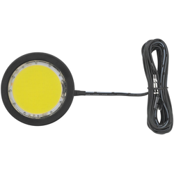 5W Power Pockit Puck Light, 3000K Warm White, Black
