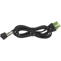 Final sale, Black Round Rocker Switch with 2 Meter Lead-12 Volt