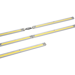 28% OFF Final Sale, 22 Inch Length SimpLED Surface Mount Linear Stick Light, 12V/9.2W, Cool White 5000K, 79 Inch Starter Cord, Back-to Back Connector, and Mounting Clips Included, Dimmable, Nickel 