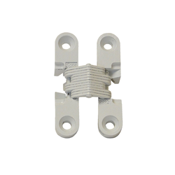  SOSS 101 Invisible Hinge for 1/2 Inch Minimum Door Thickness, 3/8 Inch Width x 1-11/16 Inch Height x 29/64 Inch Depth, Pair, White