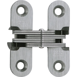 SOSS 203 Invisible Hinge for 3/4 Inch Minimum Door Width, 1/2 Inch Width x 1-3/4 Inch Height x 23/32 Inch Depth, Satin Stainless