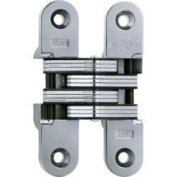 #216 Fire Rated Invisible Hinge Polished Chrome