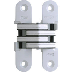 SOSS #216 Invisible Hinge White E-Coated