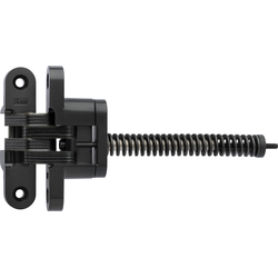 #216 Invisible Spring Closer Hinge Black E-Coat