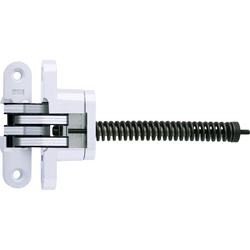 SOSS #216 Invisible Hinge White E-Coated