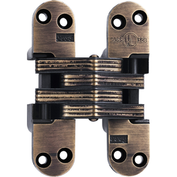 #218 Fire Rated Invisible Hinge Antique Brass