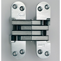 SOSS #218 Invisible Hinge White E-Coated