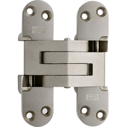 SOSS #220 Invisible Hercules Hinge Satin Nickel