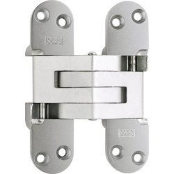 SOSS #220 Invisible Hercules Hinge Satin Chrome
