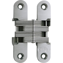 #416 Fire Rated Invisible Hinge Satin Stainless Steel