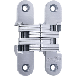 #416 Fire Rated Invisible Hinge Satin Chrome