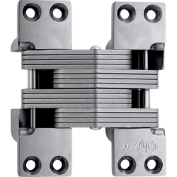 #420 Fire Rated Invisible Hinge Bright Stainless Steel