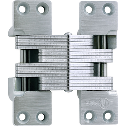 #420 Fire Rated Invisible Hinge Satin Chrome
