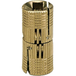  SOSS 144 Solid Brass Invisible Barrel Hinge for 3/4 Inch Minimum Door Thickness, 14mm Boring