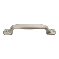Ergo 3-3/4 Inch Center to Center Brushed Nickel Cabinet Pull