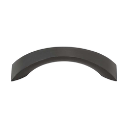 Sleek 3 Inch Center to Center Black Cabinet Pull