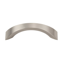 Sleek 3 Inch Center to Center Brushed Nickel Cabinet Pull