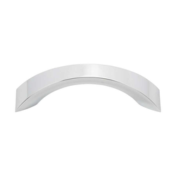 Sleek 3 Inch Center to Center Polished Chrome Cabinet Pull