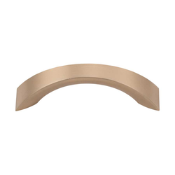 Sleek 3 Inch Center to Center Champagne Cabinet Pull