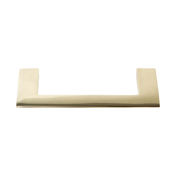 Angled Drop Pull 96MM Center to Center French Gold