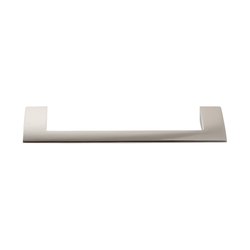 Angled Drop Pull 128MM Center to Center Polished Nickel