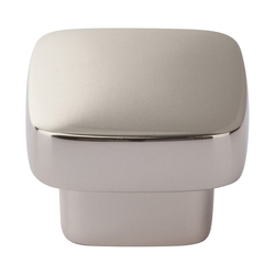 Chunky Knobs 1-3/8 inch Diameter Polished Nickel