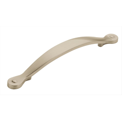 Inspirations 5-1/16 Inch Center to Center Satin Nickel Cabinet Pull