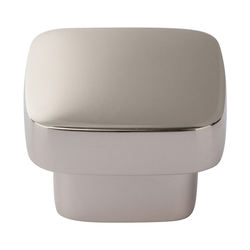 Chunky Knobs 1-3/4 inch Diameter Polished Nickel