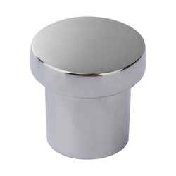Chunky Knobs 1 inch Diameter Polished Chrome