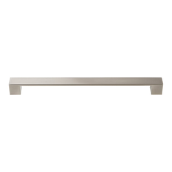 Wide Square Pull 288MM Center to Center Brushed Nickel