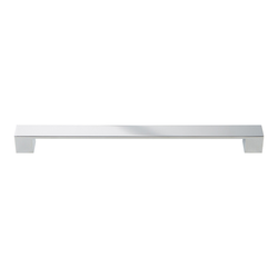 Wide Square Pull 288MM Center to Center Polished Chrome