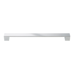 Wide Square Pull 288MM Center to Center Polished Nickel