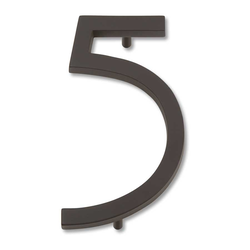 Modern Avalon House Number Five Aged Bronze