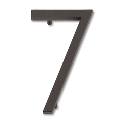 Modern Avalon House Number Seven Aged Bronze