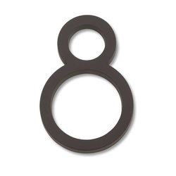 Modern Avalon House Number Eight Aged Bronze
