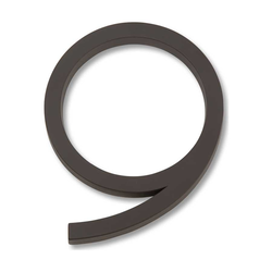 Modern Avalon House Number Nine Aged Bronze