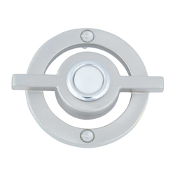 Avalon Lighted Doorbell Button Brushed Nickel