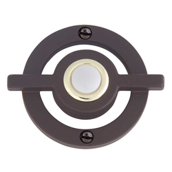 10% OFF Avalon Lighted Doorbell Button Aged Bronze