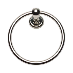 Emma Towel Ring Polished Nickel