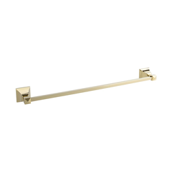 Gratitude Double Towel Bar 24 inch French Gold