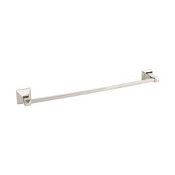 Gratitude Double Towel Bar 24 inch Polished Nickel