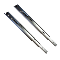 Value Line 12 Inch Ball Bearing Side Mount Drawer Slide, 100lb Rating, Full Extension, Zinc